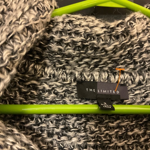 Sweater in size small by The Limited …black and white knit - Picture 2 of 5